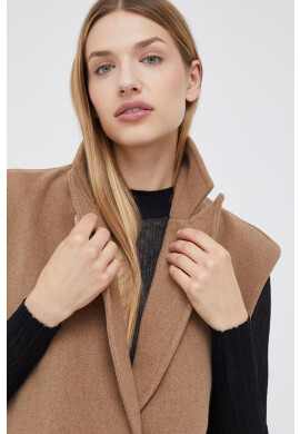 Vero Moda Елек в кафяво с едно копче - Pepit.bg