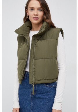 Vero Moda Елек дамски в зелено със зимна изолация - Pepit.bg