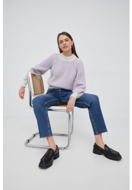 Vero Moda Пуловер дамски в зелено от лека материя - Pepit.bg