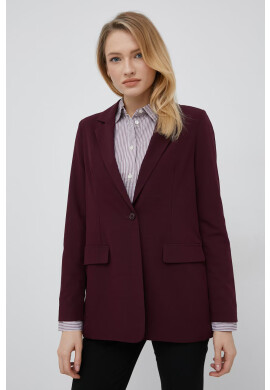 Vero Moda Сако в бордо с едно копче с изчистен дизайн - Pepit.bg