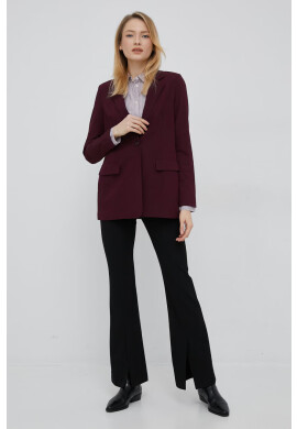 Vero Moda Сако в бордо с едно копче с изчистен дизайн - Pepit.bg