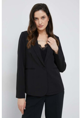 Vero Moda Сако в черно с едно копче с десен - Pepit.bg
