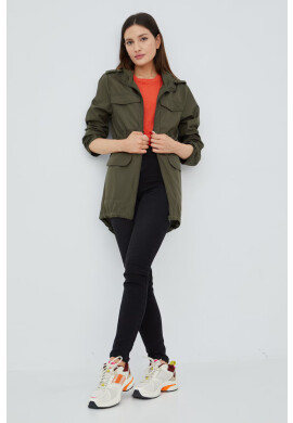 Vero Moda Топ с лен в оранжево - Pepit.bg