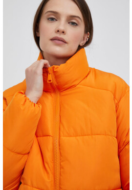 Vero Moda Яке в оранжево със зимна изолация с уголемена кройка - Pepit.bg