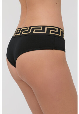 Versace Бикини тип бразилиана в черно - Pepit.bg