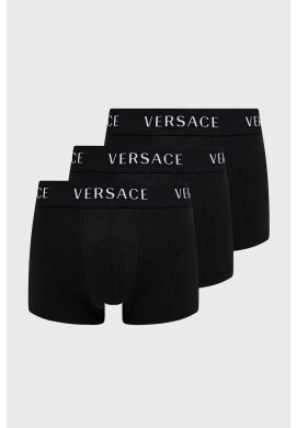 Versace Боксерки (3 чифта) мъжки в черно - Pepit.bg