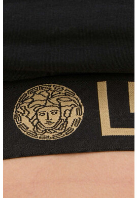 Versace Сутиен в черно с изчистен дизайн - Pepit.bg