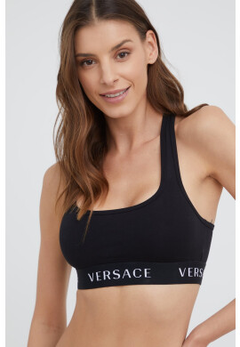 Versace Сутиен в черно с изчистен дизайн - Pepit.bg