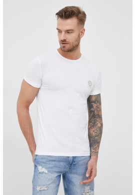 Versace Тениска в бяло с принт - Pepit.bg