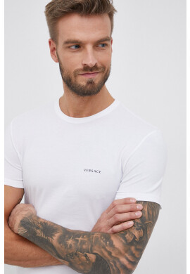 Versace Тениска (2 броя) мъжка с изчистен дизайн - Pepit.bg
