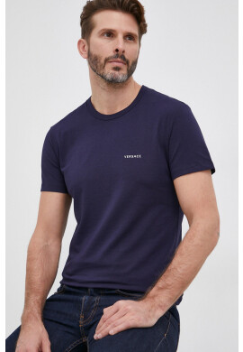 Versace Тениска в бяло с изчистен дизайн - Pepit.bg