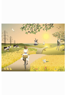 Vissevasse Постер A Fine Day 30x40 cm - Pepit.bg