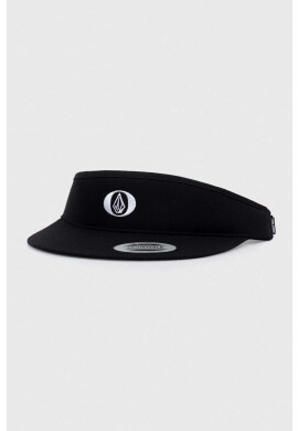 Volcom Козирка в черно с изчистен дизайн - Pepit.bg