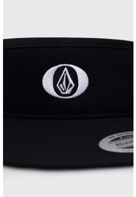 Volcom Козирка в черно с изчистен дизайн - Pepit.bg