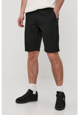 Volcom Къс панталон мъжки в черно - Pepit.bg