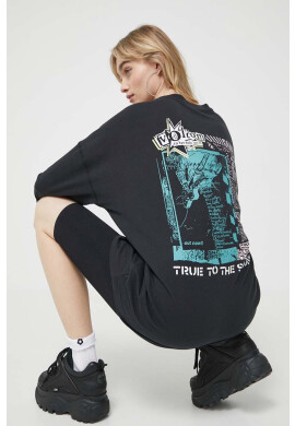 Volcom Памучна блуза с дълги ръкави - Pepit.bg