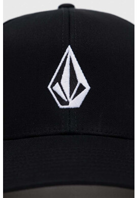 Volcom Шапка с козирка в черно с апликация - Pepit.bg