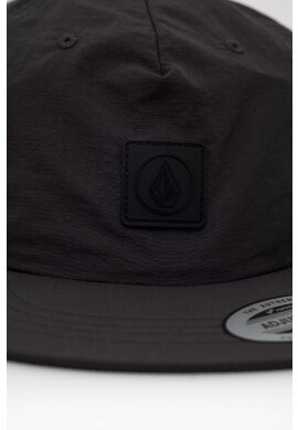 Volcom Шапка с козирка в черно с изчистен дизайн - Pepit.bg