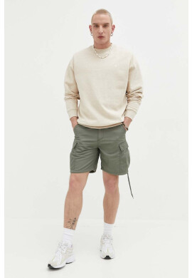 Volcom Суичър в бежово меланж на - Pepit.bg