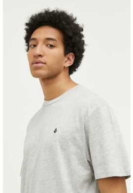 Volcom Тениска в сиво меланж на - Pepit.bg
