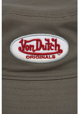 Von Dutch Памучна капела в зелено от памук - Pepit.bg