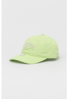 Von Dutch Памучна шапка в зелено с апликация - Pepit.bg