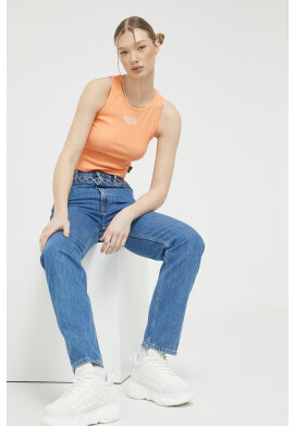 Von Dutch Топ дамски в оранжево - Pepit.bg
