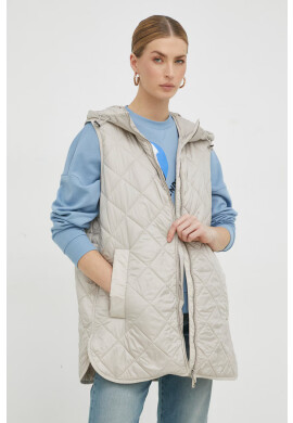 Weekend Max Mara Елек дамски в бежово преходен модел - Pepit.bg