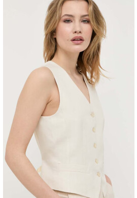Weekend Max Mara Елек с лен - Pepit.bg