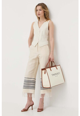 Weekend Max Mara Елек с лен - Pepit.bg