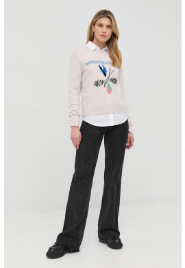 Weekend Max Mara Кашмирен пуловер дамски в сиво от лека материя - Pepit.bg