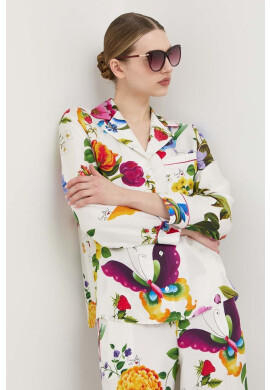 Weekend Max Mara Копринена риза x Lily Aldridge - Pepit.bg