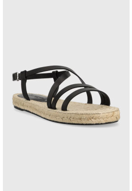Weekend Max Mara Кожени сандали Pilard 2355210934600 в черно - Pepit.bg