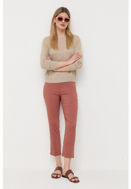 Weekend Max Mara Ленен пуловер в бежово от лека материя - Pepit.bg