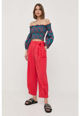 Weekend Max Mara Памучен панталон - Pepit.bg