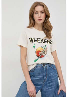 Weekend Max Mara Памучна тениска - Pepit.bg