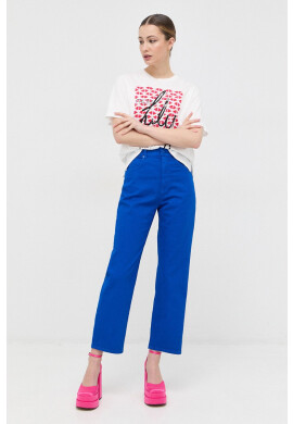 Weekend Max Mara Памучна тениска в бяло - Pepit.bg