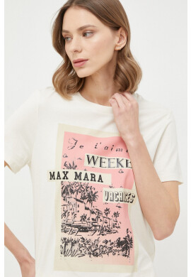 Weekend Max Mara Памучна тениска - Pepit.bg