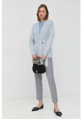 Weekend Max Mara Памучна тениска в синьо - Pepit.bg