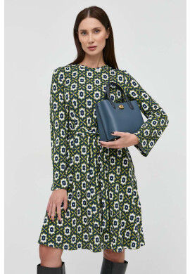 Weekend Max Mara Рокля в зелено къса разкроен модел - Pepit.bg