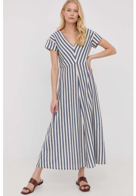 Weekend Max Mara Рокля с лен - Pepit.bg