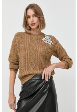Weekend Max Mara Вълнен пуловер - Pepit.bg