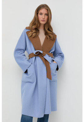 Weekend Max Mara Вълнено палто с две лица - Pepit.bg