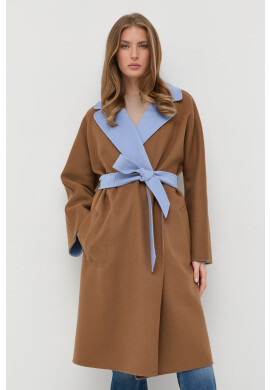Weekend Max Mara Вълнено палто с две лица - Pepit.bg