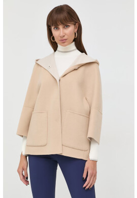 Weekend Max Mara Вълнено палто с две лица - Pepit.bg