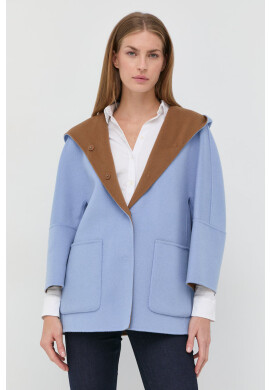 Weekend Max Mara Вълнено палто с две лица - Pepit.bg