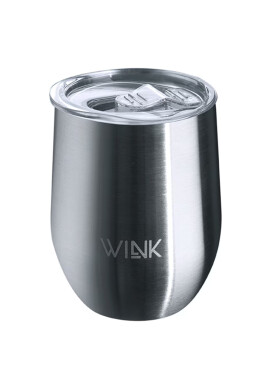Wink Bottle Термочаша TUMBLER SILVER MATTE - Pepit.bg