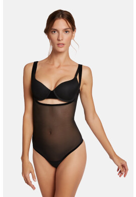 Wolford Оформящо боди Tulle - Pepit.bg