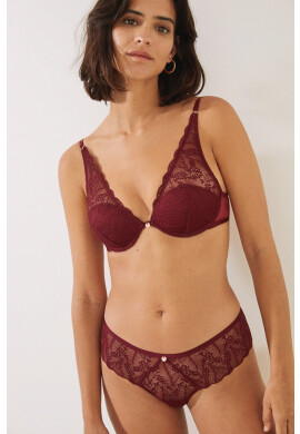 women'secret Бикини Leaf Lace Garnet - Pepit.bg