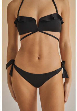 women'secret Долнище на бански BAMBOO в черно 6465383 - Pepit.bg
